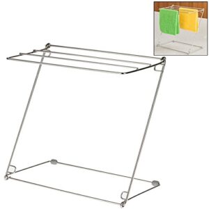 da jia folable kitchen towel rag rail drying rack holder shelf household hanging storage organizer