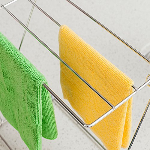 Da Jia Folable Kitchen Towel Rag Rail Drying Rack Holder Shelf Household Hanging Storage Organizer