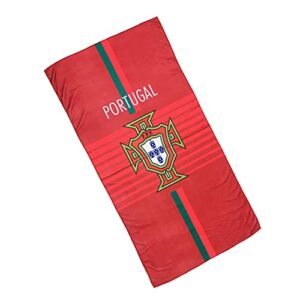 RENGVY Soccer Football National Team Fans Beach Sports Absorbent Large Towel Bath Towel (France)