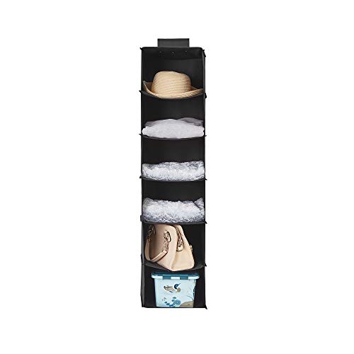 DormCo Hanging Sweater Shelves - TUSK College Storage - Black