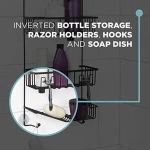 Zenna Home Hanging Over-The-Shower Caddy, Oil Rubbed Bronze