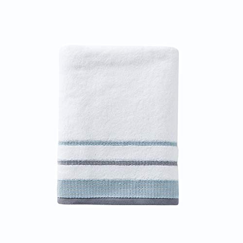 SKL Home by Saturday Knight Ltd. Go Round Bath Towel, White