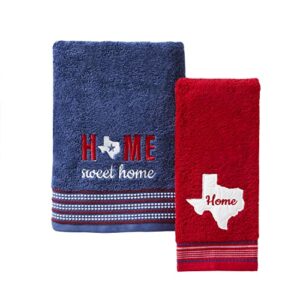 SKL Home State of Texas Hand Towel, Red