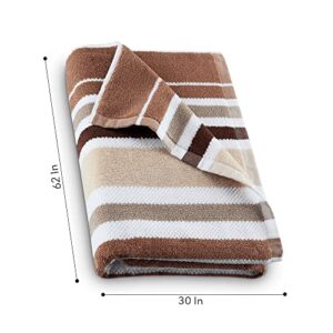 SEDLAV Bath Sheet, Bath Towels, Towels, Towels for Bathroom, Bath Sheets Towels for Adults, Bath Towels Extra Large (62" x 30") (Acorn)