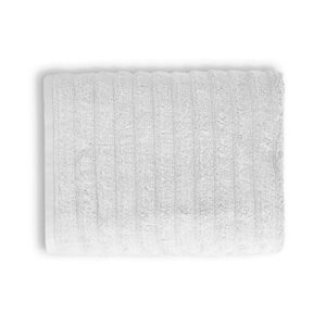 sedlav textured bath sheet, bath sheet. bath towels, towels for bathroom (62" x 30") (white)