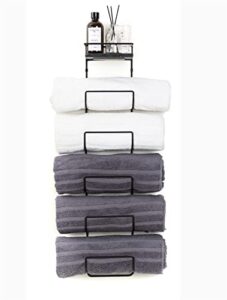 soduku towel rack wall mounted metal wine rack with natural marble top shelf metal towel racks storage organizer holder for bathroom bath kitchen