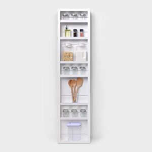 cabidor classic | behind the door | adjustable | medicine cabinet, kitchen cabinet, & bathroom storage cabinet
