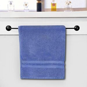 TALVANIA Luxury Bath Towels - 100% Ring Spun Cotton 650 GSM Big Hotel Bath Towel Set of 4 Perfect for Pool Spa, Bathrooms