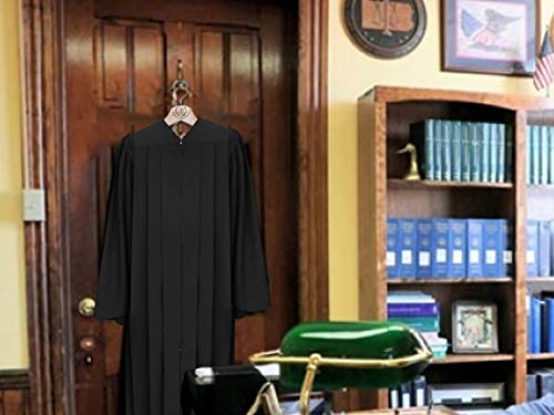 3D Laser Engraved Superior Court Judge Garment Wood Robe Clothes Hanger (Superior Court Judge)