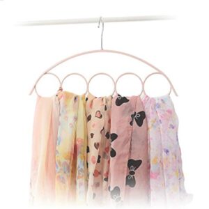 n/a 1PC 5 Hole Scarf Wraps Shawl Storage Hanger Ring Rope Slots Holder Hook Ring Ties Hanger Belt Rack Scarves OrganizerHolder Hook (Color : 2)