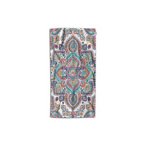 moslion bohemian hand towels 30lx15w inch indian floral paisley medallion pattern retro ethnic mandala ornament hand towels kitchen hand towels for bathroom soft polyester-microfiber