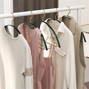 n/a Clothes Hanger Aluminum Alloy Wardrobe Space Saving Clothing Hanger Non Slip Drying Hanger Sweater Coat Pants Shirt Storage Rack (Color : Black, Size : 5pcs)