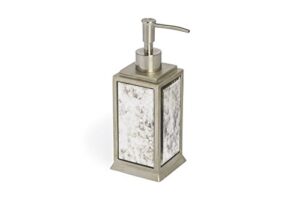 kassatex bath accessories, palazzo soap and lotion dispenser