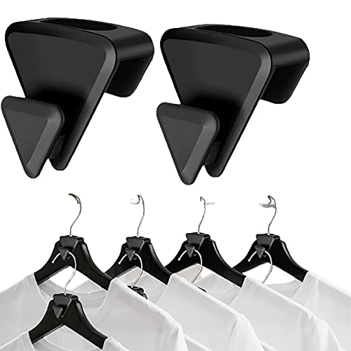 Hanger Hooks Premium Hanger Hooks Cascade Hangers Connector Hooks to Create Up to 5X More Closet Space Easy to Use Slip-Over Design for Pants Hangers, Children's Clothing Hangers, etc,A2-18PCS