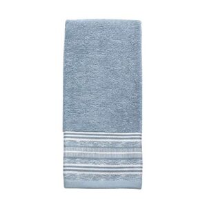 croscill nomad hand towel, blue