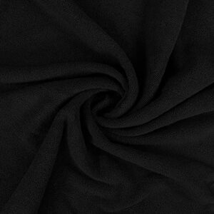 Utopia Towels - Luxurious Jumbo Bath Sheet 1 Piece - 600 GSM 100% Ring Spun Cotton Highly Absorbent and Quick Dry Extra Large Bath Towel - Super Soft Hotel Quality Towel (35 x 70 Inches, Black)