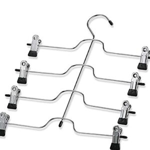 smartopus multi-functional four-layer stainless steel pants rack hanger