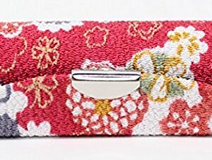 Set of 12 ~ Cute Japanese Flower Style Lipstick Case Holder w a Little Mirror