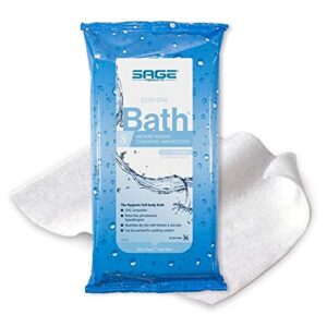 comfort bath cleansing washcloths, 8 pack of 8 washcloths