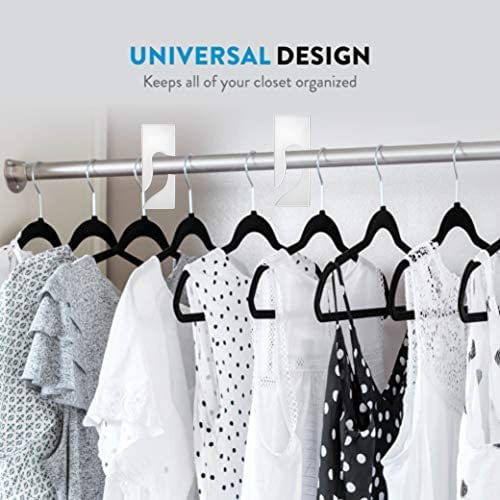 discount sizing- Blank King Rectangle Clothing Rack Hanger Dividers 50 Pack | Great for Clothing Organization, Sizing Dividers, Garment Rack Tags (White)