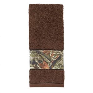 skl home yellowstone camo collage hand towel, brown