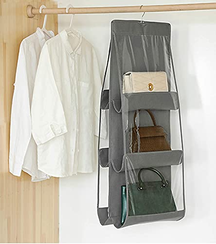 ST-BEST-P Handbag Storage Hanging Purse Organizer Bedroom Organization Dust-Proof Holder Bag for Wardrobe Closet