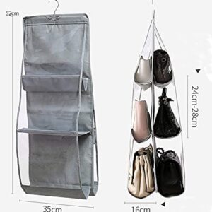 ST-BEST-P Handbag Storage Hanging Purse Organizer Bedroom Organization Dust-Proof Holder Bag for Wardrobe Closet