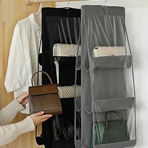 ST-BEST-P Handbag Storage Hanging Purse Organizer Bedroom Organization Dust-Proof Holder Bag for Wardrobe Closet