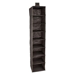 ClosetMaid 31454 8-Shelf Hanging Closet Organizer, Gray