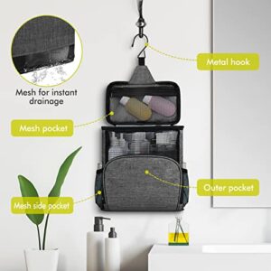 2022 NEW Shower Caddy Dorm - for Full Size Bottle & Quick Dry - Portable Shower Tote Bag Men Women,Camp,Travel,Bath,Gym - College Dorm Room Essensial Boys Girls