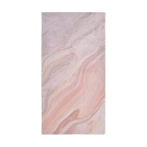 Marble Towels Set of 2 Rose Gold Pink Gray Decorative Hand Bath Towel Super Soft for Bathroom Kitchen Accessories Hotel Gym Spa Valentines Mothers Day Wedding Gifts