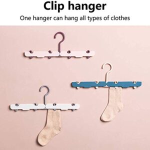 CHMHY 4 Pcs Portable Folding Travel Hangers,Outdoor Hangers, Travel Accessories Foldable Clothes Drying Rack for Travel,Folding Coat Hanger