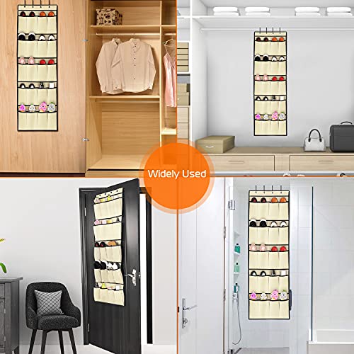 Over the Door Shoes Rack 10-Pair Shoes Organizer 5-Layer Hanging Storage Shelf for Closet Cabinet Slippers Toys