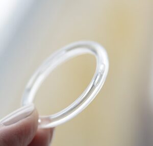 nahanco cir100 acrylic scarf rings, small, clear (pack of 100)
