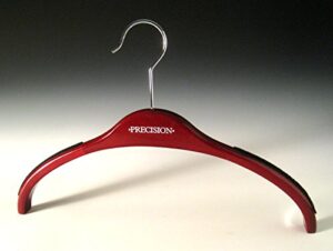 precision coat & knitwear hanger in cherry color