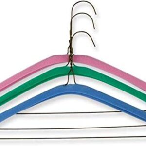 Non Slip Grips Foam Hanger Covers for Metal Wire Clothes Hangers 16 inch (40cm) Hangers NOT Included Soft Foam Protects Lingerie, Slips, Tank Tops, Spaghetti Straps, Dry Cleaning, Laundry 40 Count