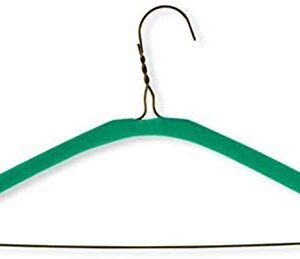 Non Slip Grips Foam Hanger Covers for Metal Wire Clothes Hangers 16 inch (40cm) Hangers NOT Included Soft Foam Protects Lingerie, Slips, Tank Tops, Spaghetti Straps, Dry Cleaning, Laundry 40 Count