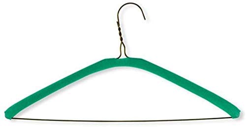 Non Slip Grips Foam Hanger Covers for Metal Wire Clothes Hangers 16 inch (40cm) Hangers NOT Included Soft Foam Protects Lingerie, Slips, Tank Tops, Spaghetti Straps, Dry Cleaning, Laundry 40 Count