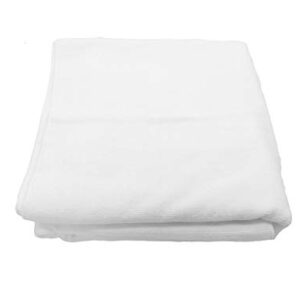 Lightweight Large Beach Cover Up Towel, Sand Free Towel 35 inches by 68 inches White Solid