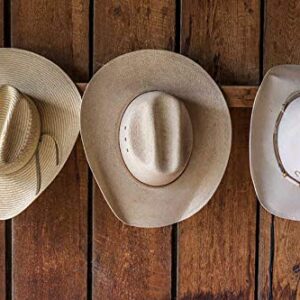 Cowboy Hat Holder/ Wall Mounted Hat Display/ Cowboy Hat Organizer/ Cowboy Hat Rack/ Motorcycle Helmet Holder/ Cowboy hat hanger/ Wall Mount Hat Rack/ Cowboy Hat Display & Storage Hanger, No Hat, 2-Pcs