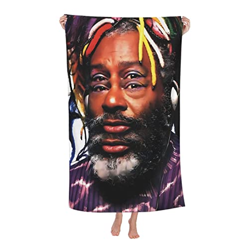 George Clinton Poster Beach Towel Quick Dry Highly Absorbent Light Weight Super Soft Bath Towel for Unisex