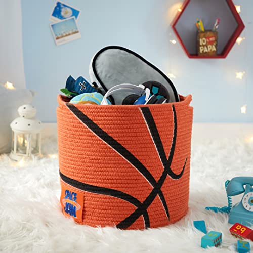 Idea Nuova Space Jam: A New Legacy Rope Storage Organizer Bin, 15" H x 14" W