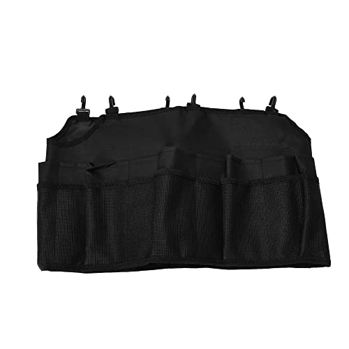 Household Essentials Bucket Caddy with Trim, Black