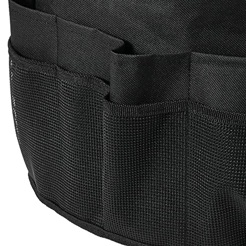 Household Essentials Bucket Caddy with Trim, Black