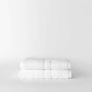 cozy earth white hand towels