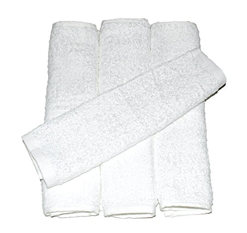 BC BARE COTTON 892-101-01 Washcloth, Set of 24, White