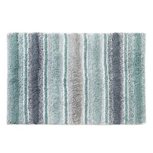 skl home water stripe rug, 20" x 30", teal