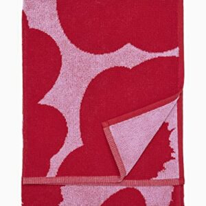 MARIMEKKO - Unikko Terry Cotton Hand Towel (Red Poppy)