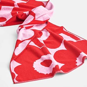 MARIMEKKO - Unikko Terry Cotton Hand Towel (Red Poppy)