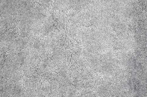 Garland Rug Carpet Bath Rug, 5-Feet by 8-Feet, Platinum Gray